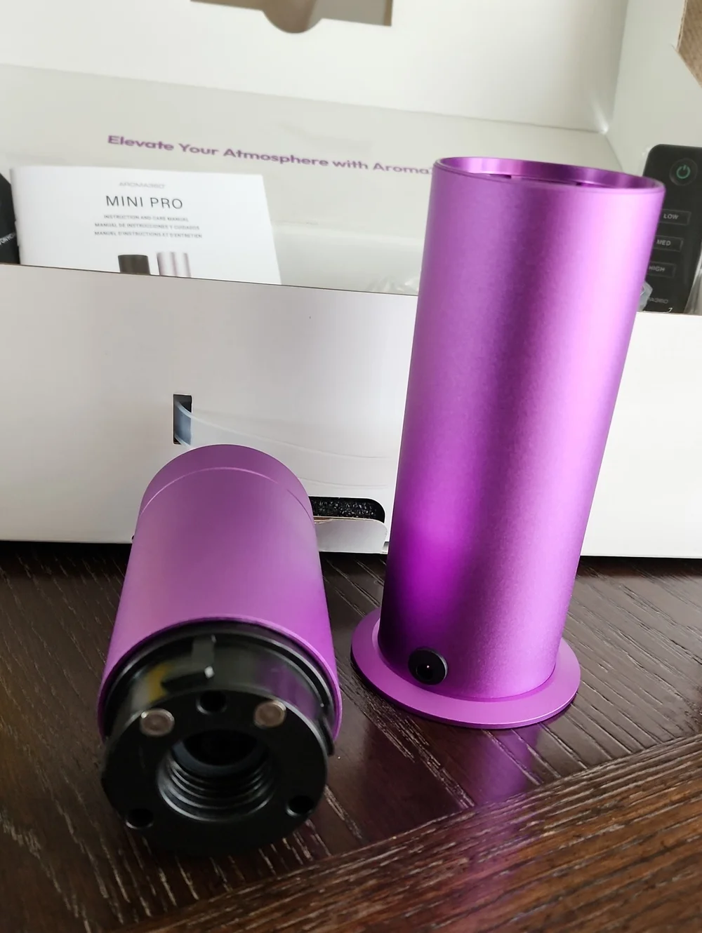 NIB Aroma360 Mini Pro Scent Diffuser - Purple